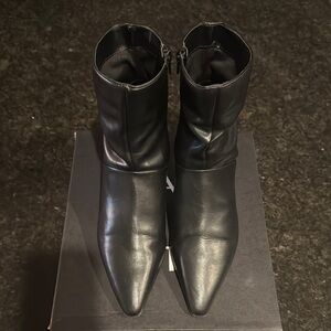 Tribute Black Ankle Boots